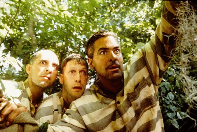 George Clooney, John Turturro and Tim Blake Nelson in O Brother Where Art Thou?